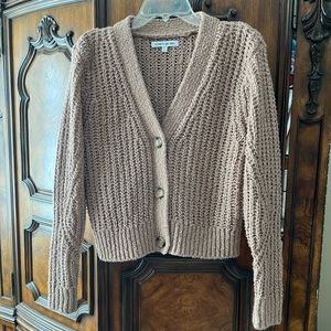 Closet Sale. Elizabeth and James knit beautiful sweater with 3 buttons.